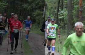 Treningi przed zawodami Nordic Walking w Obornikach